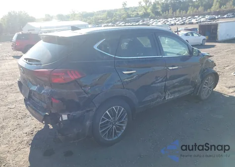 2020 Hyundai Tucson Limited z USA, uszkodzony, nr VIN KM8J3CAL9LU078663